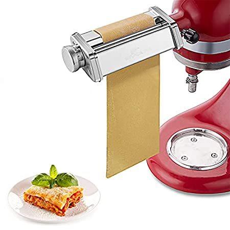 特別価格Pasta Roller Attachment for KitchenAid Stand Mixer
