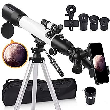レビュー高評価の商品！ Telescope, 特別価格[Upgraded] Astronomy A好評販売中 500mm Aperture 60mm Adults, for Telescope 天体望遠鏡