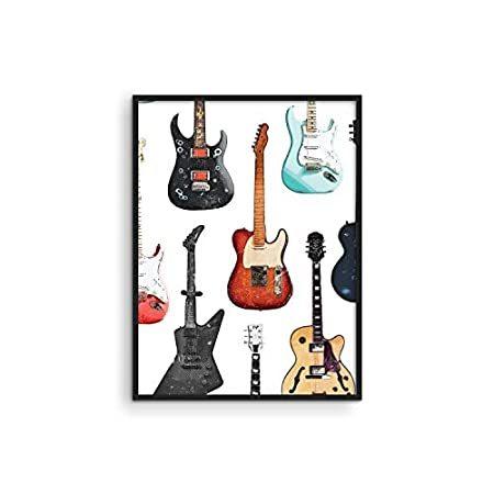 【正規逆輸入品】 Haus By - Poster Guitar 90s Posters Music 特別価格Vintage and Decor好評販売中 Room 90s | Hues エレキギター