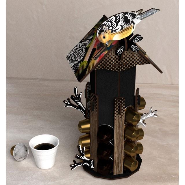 コーヒーカプセルホルダー Early Bird （組立式） 【MIHO UNEXPECTED