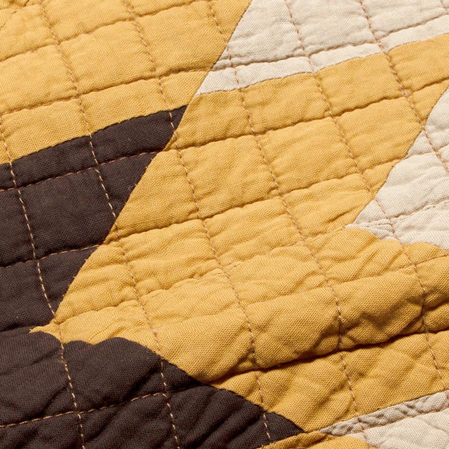 美品 BASSHU パッチワーク キルト ブランケットキルトラグ ペン