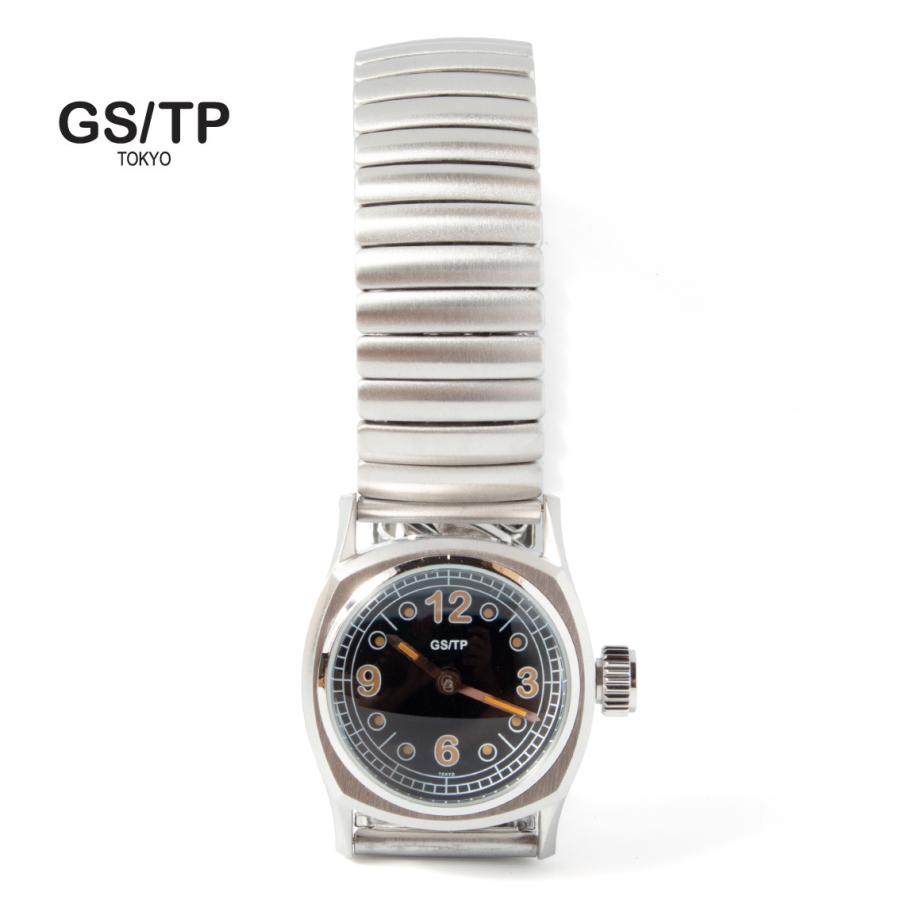 日本製 ジーエスティーピー GS/TP 腕時計 ブラックダイアル DAIL EGGS FRIED ミリタリーウォッチ 腕時計