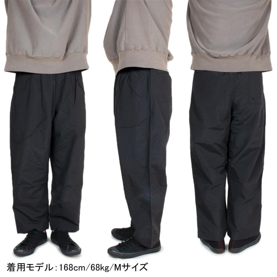 【セール30%OFF】BURLAP OUTFITTER WIDE TRACK PANT バーラップ アウトフィッター サプレックスナイロン ワイド トラックパンツ｜hartleystore｜19