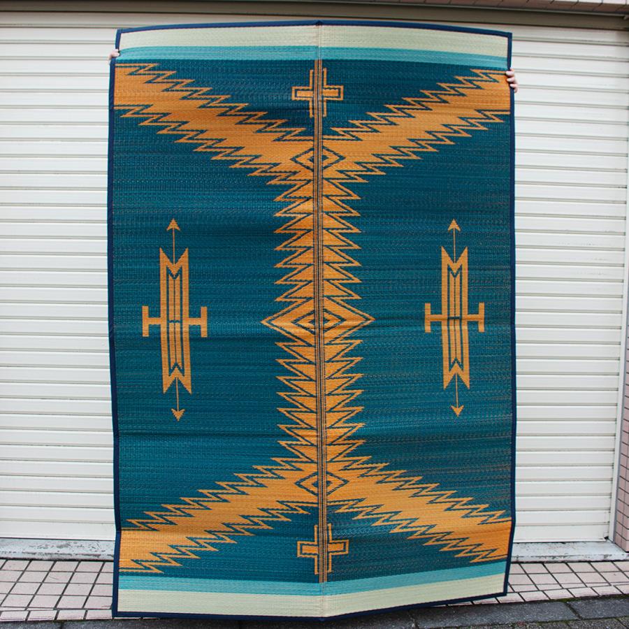 BasShu（バッシュ） い草ラグ IGUSA RUG 140×200 ネイティブパターン