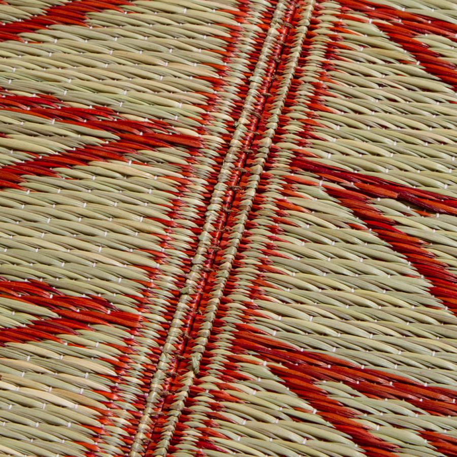 BasShu（バッシュ） い草ラグ IGUSA RUG 140×200 ネイティブパターン