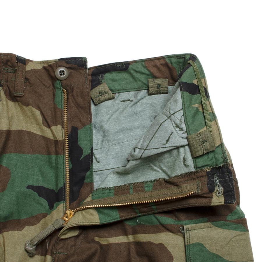 【セール30%OFF】 アメリカ軍 US Army 80's M-65 フィールドパンツ カーゴパンツ ウッドランドカモ (DEAD STOCK)｜hartleystore｜06