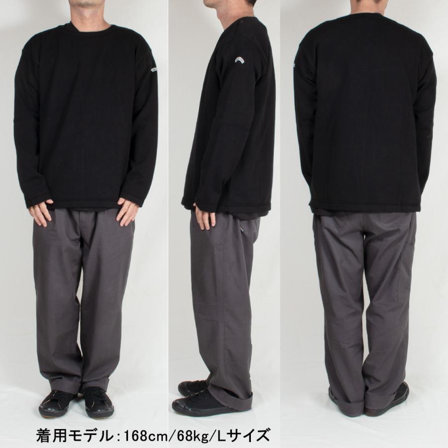 KANELL カネル BONAPARTE バスクシャツ ソリッドカラー ボナパルト