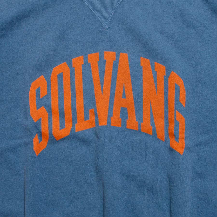 RIDING HIGH ライディング ハイ SOLVANG NEWVINTAGE PRINT SWEAT クルースウェット ダスティーカラー 日本製｜hartleystore｜09