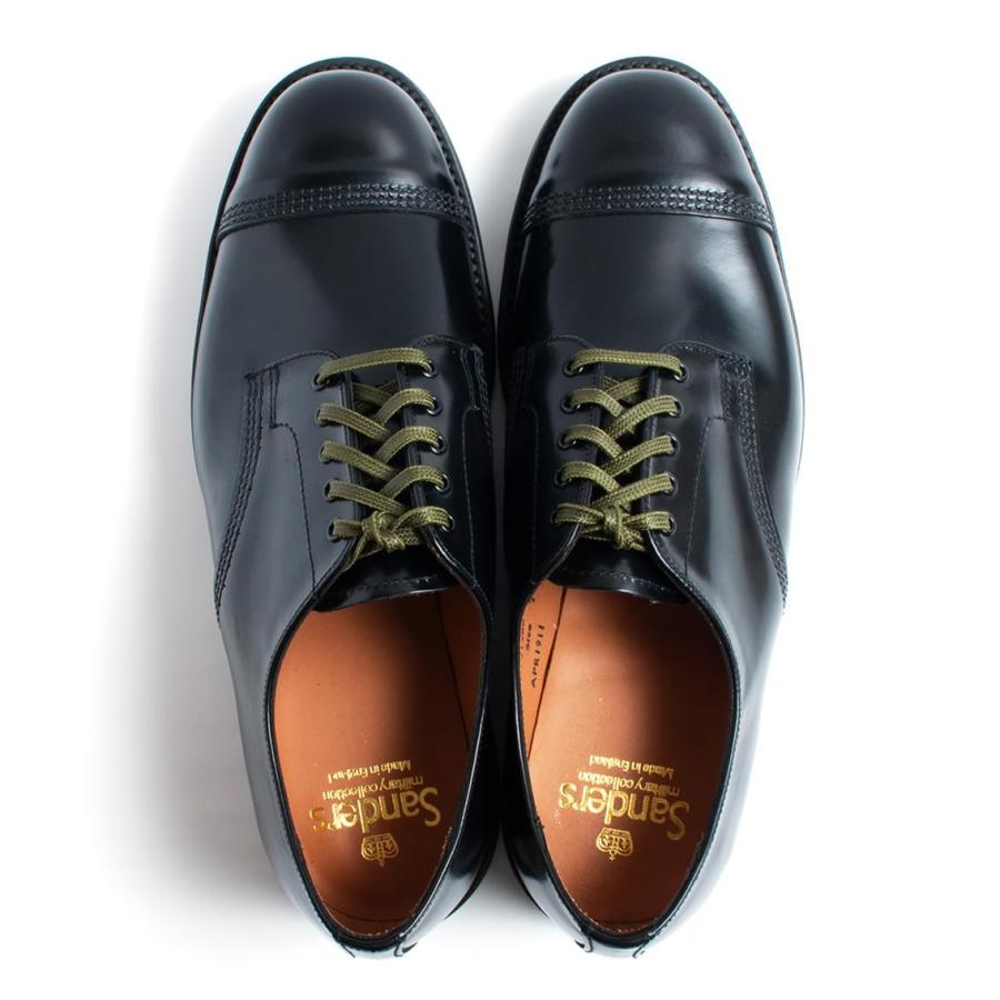 SANDERS サンダース MILITARY DERBY SHOE ミリタリー キャップトゥ  