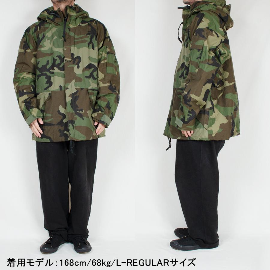 アメリカ軍 US.ARMY ゴアテックスパーカー ECWCS Gen1 GORE-TEX PARKA 90s 中期型 ウッドランドカモ (DEAD STOCK)｜hartleystore｜11