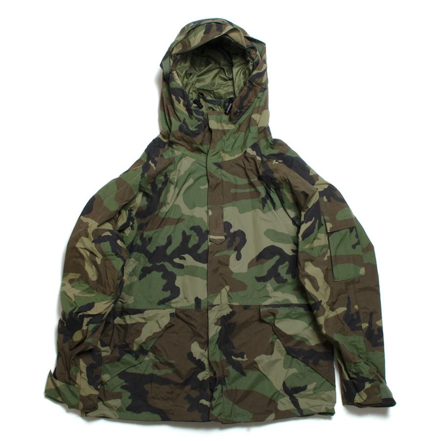 アメリカ軍 US.ARMY ゴアテックスパーカー ECWCS Gen1 GORE-TEX PARKA 90s 中期型 ウッドランドカモ (DEAD STOCK)｜hartleystore｜02