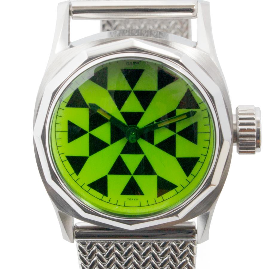 GS/TP ジーエスティーピー 腕時計 MALTESE DIAL マルティーズ geometrical pattern 幾何学模様 HP-002 HOPPY CRYSTALの画像