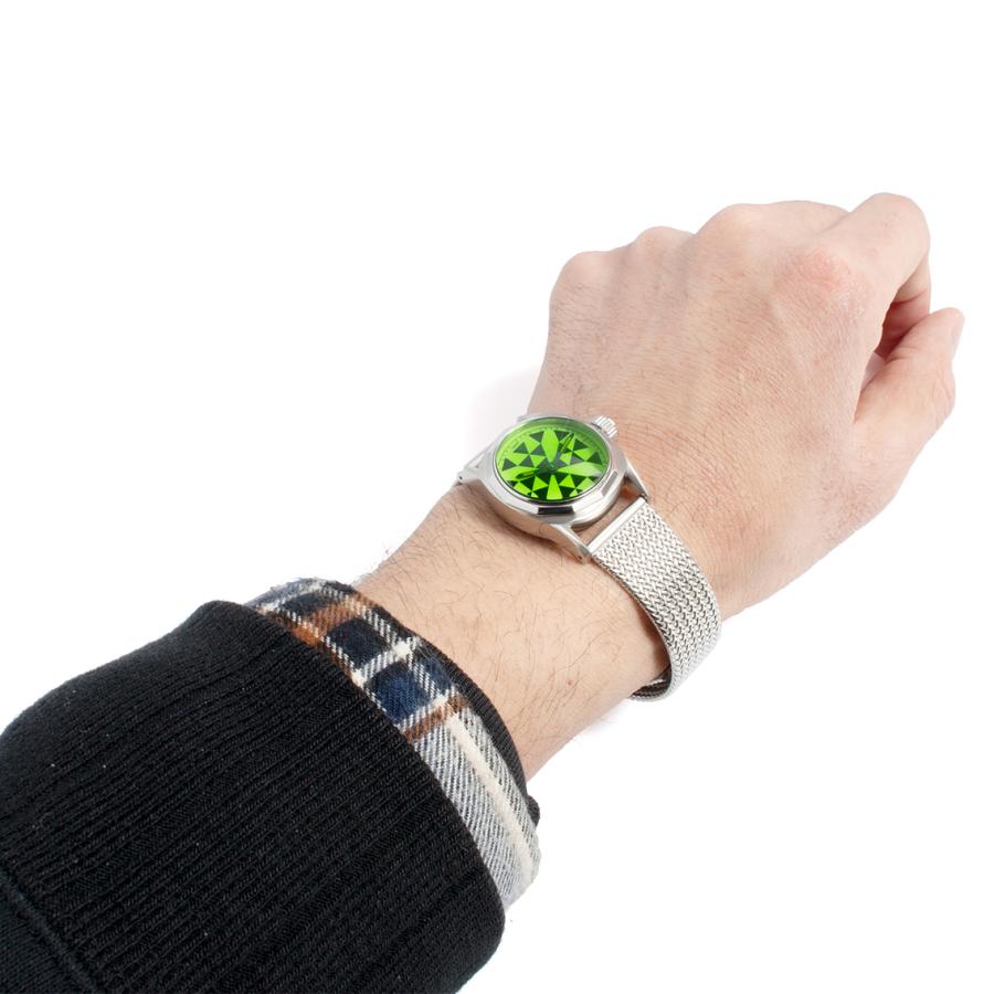 GS/TP ジーエスティーピー 腕時計 MALTESE DIAL マルティーズ geometrical pattern 幾何学模様 HP-002 HOPPY CRYSTALの画像
