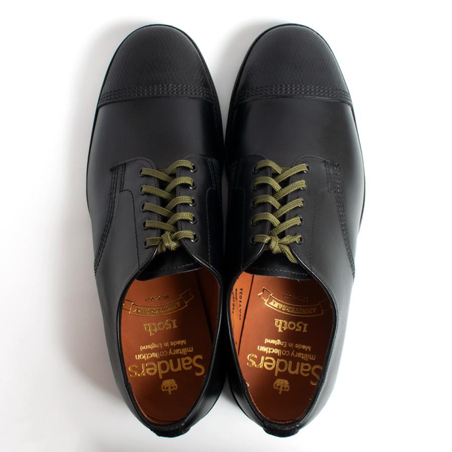 SANDERS サンダース 150TH ANNIVERSARY MILITARY DERBY SHOE ミリタリー ダービーシューズ Corgi製 ソックス付き 2681BRG｜hartleystore｜13