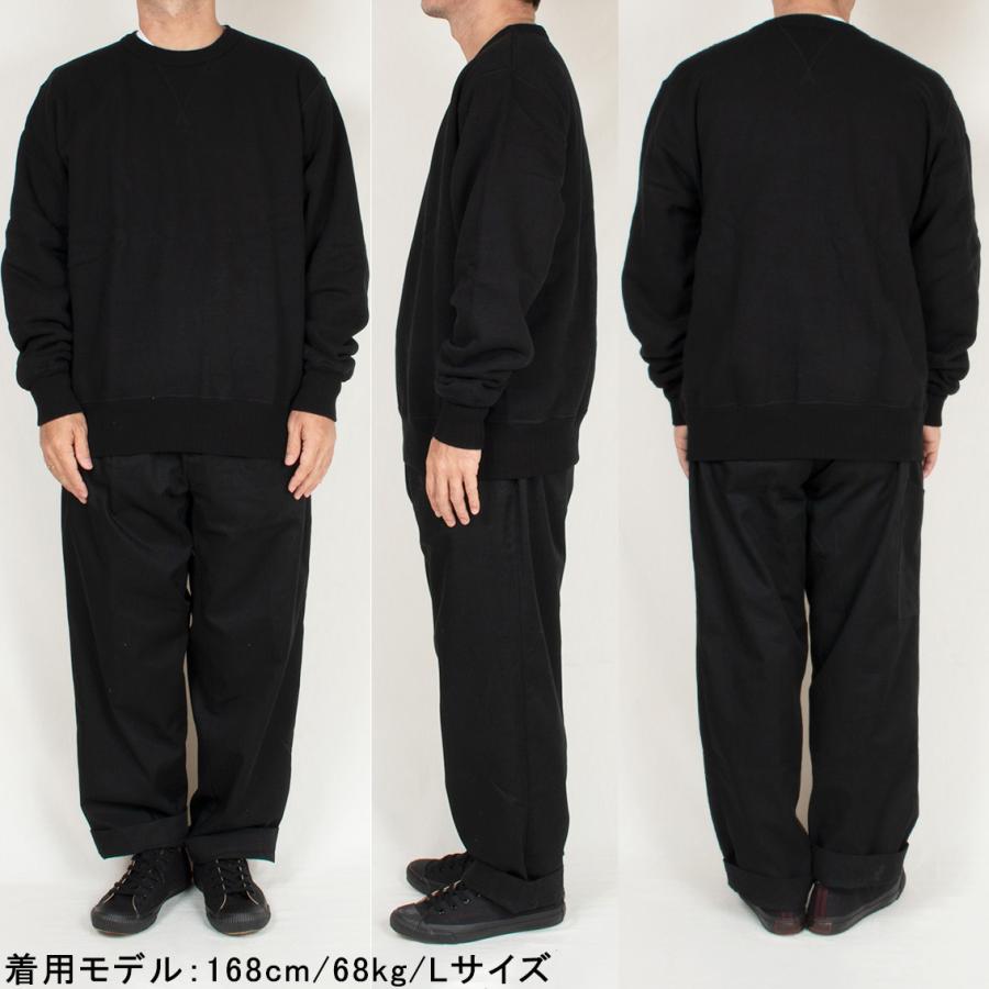 WHITESVILLE ホワイツビル HEAVY SWEAT SHIRT クルーネックスウェット