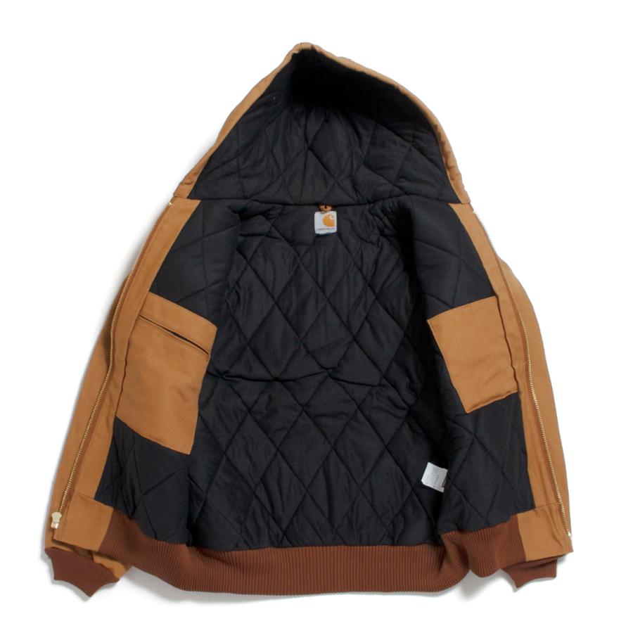 Carhartt（カーハート） J140 DUCK QUILTED FLANNEL-LINED アクティブジャケット : HARTLEY ...