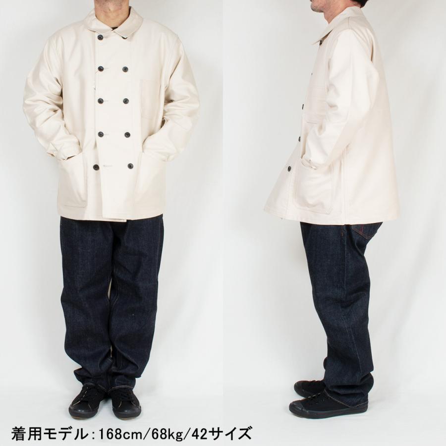 Le Sans Pareil ル サン パレイユ COTTON MOLESKIN TRADITIONAL DOUBLE COVERALL ダブル カバーオール モールスキン｜hartleystore｜13