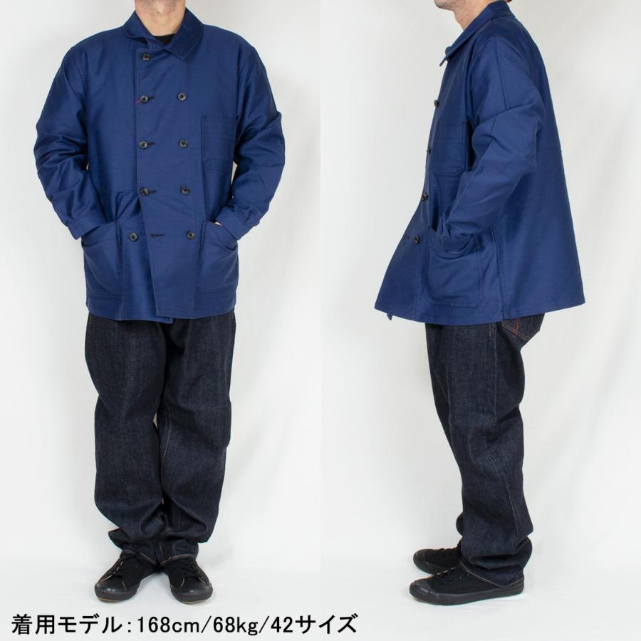 Le Sans Pareil ル サン パレイユ COTTON MOLESKIN TRADITIONAL DOUBLE COVERALL ダブル カバーオール モールスキン｜hartleystore｜15