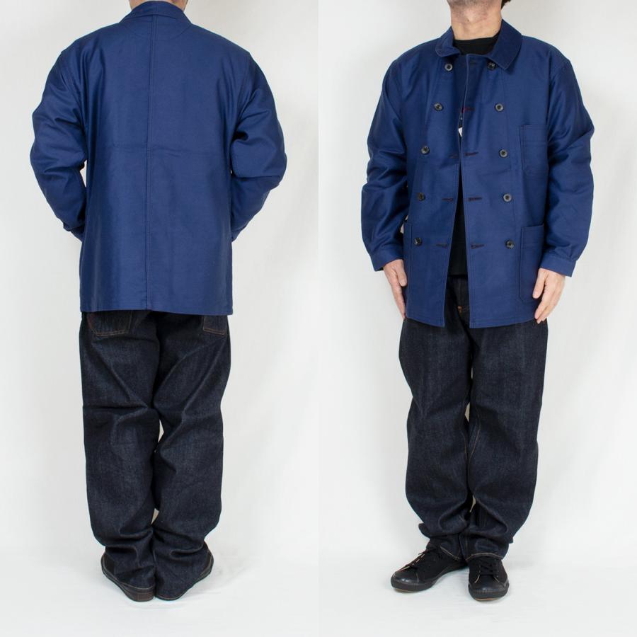 Le Sans Pareil ル サン パレイユ COTTON MOLESKIN TRADITIONAL DOUBLE COVERALL ダブル カバーオール モールスキン｜hartleystore｜16