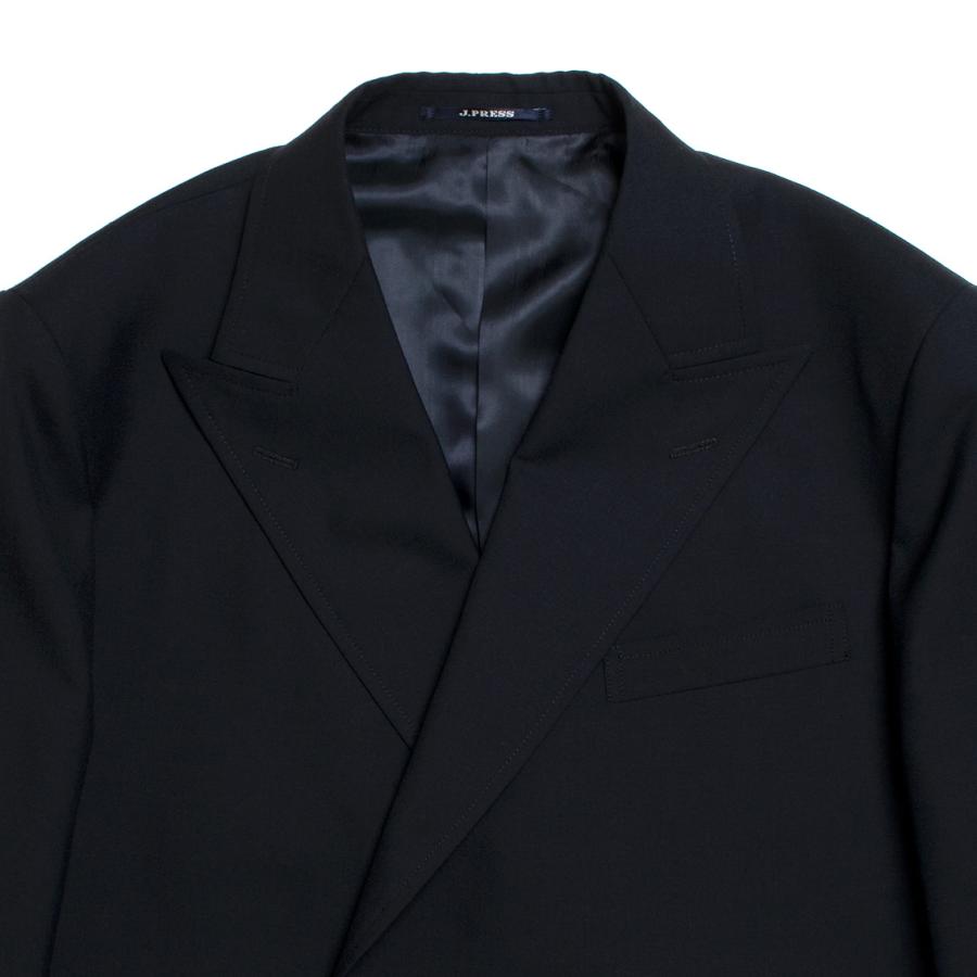 J.PRESS ORIGINALS ジェイプレス 4B BLAZER PEPPIN MERINO TROPICAL 4ボタン ブレザー ペピンメリノトロピカル 日本製 0802の画像