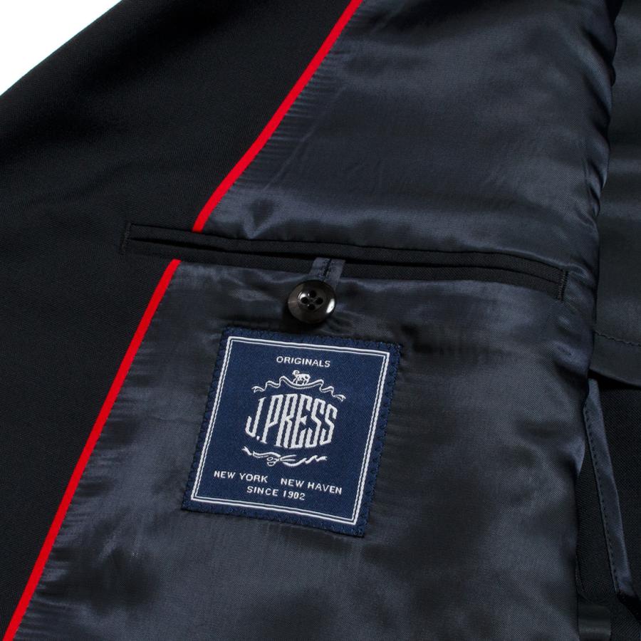 J.PRESS ORIGINALS ジェイプレス 4B BLAZER PEPPIN MERINO TROPICAL 4ボタン ブレザー ペピンメリノトロピカル 日本製 0802の画像