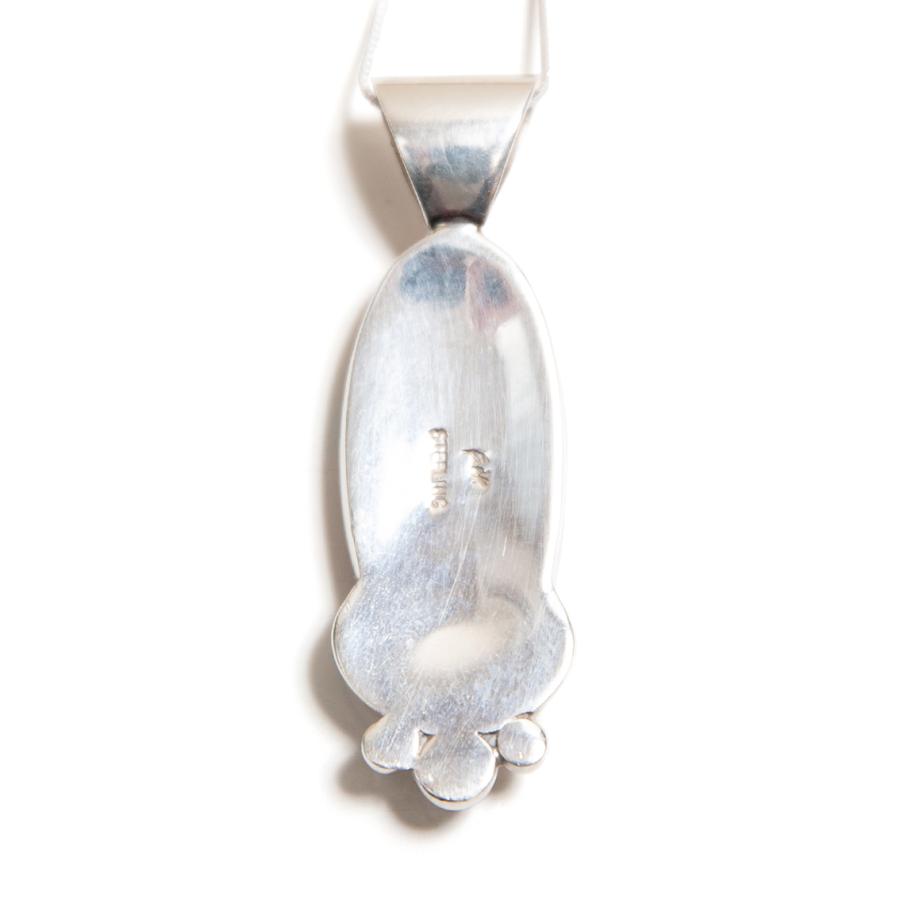【Zuni】　インディアンジュエリーネックレス Indian Jewelry INDIAN JEWELRY ZUNI ズニ族 コーン モチーフ インレイ