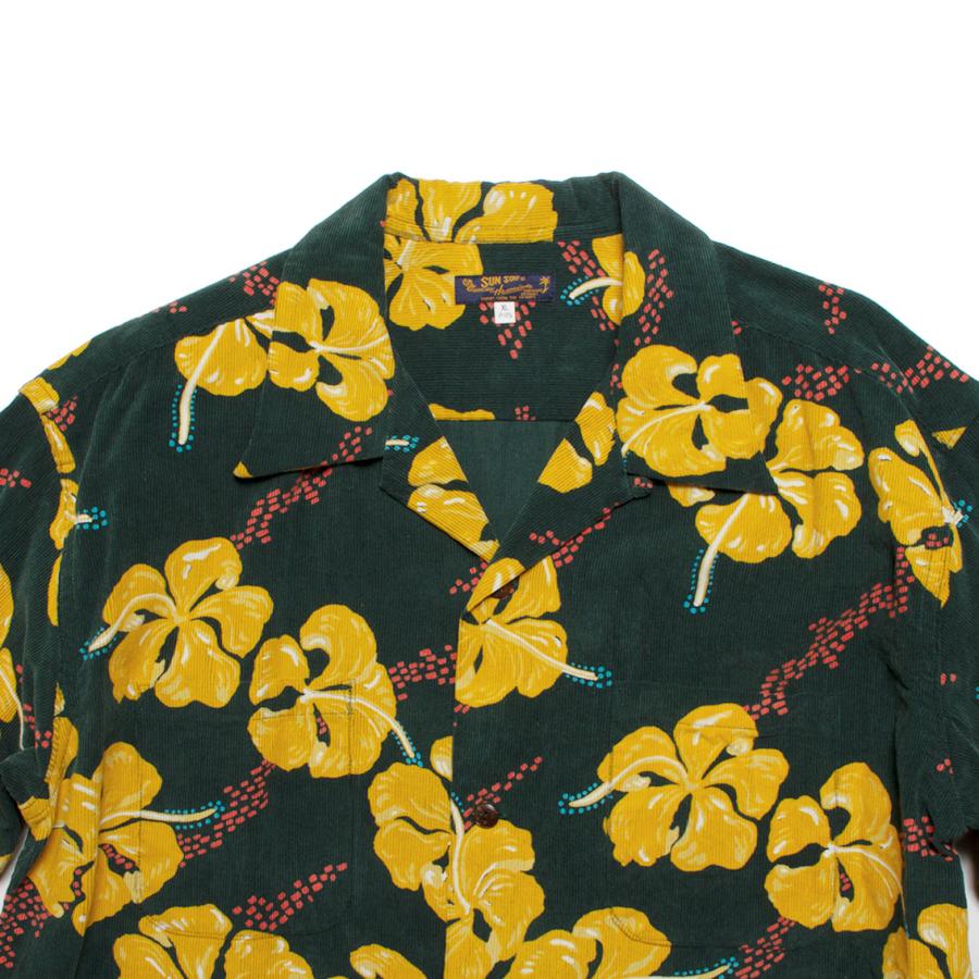 SUN SURF サンサーフ CORDUROY L/S OPEN SHIRT 