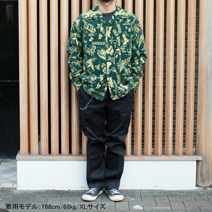 SUN SURF サンサーフ CORDUROY L/S OPEN SHIRT “GOOD OLD DAYS