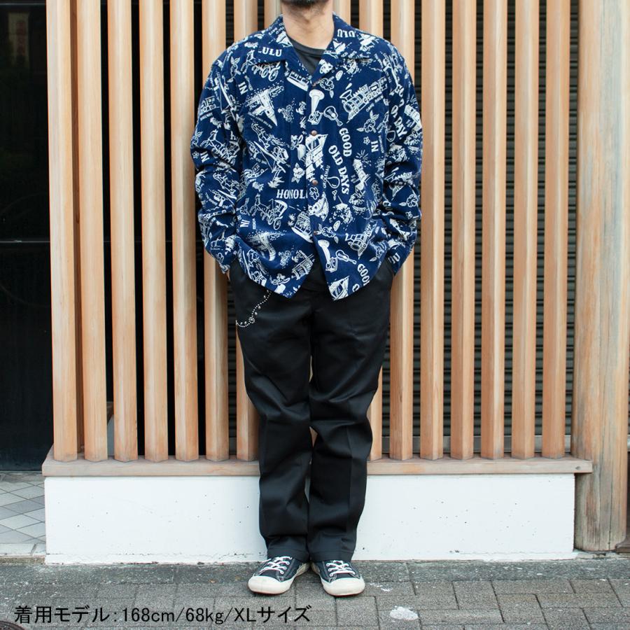 SUN SURF サンサーフ CORDUROY L/S OPEN SHIRT “GOOD OLD DAYS