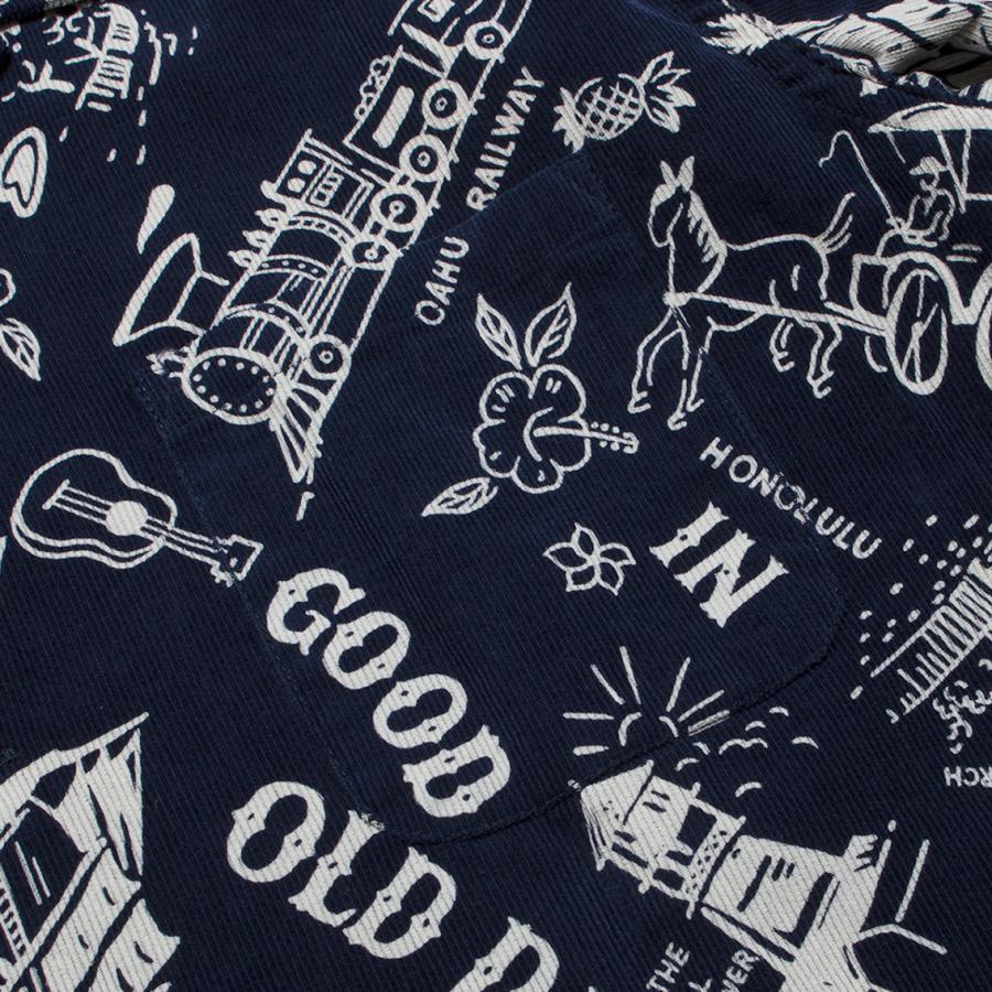 SUN SURF サンサーフ CORDUROY L/S OPEN SHIRT “GOOD OLD DAYS