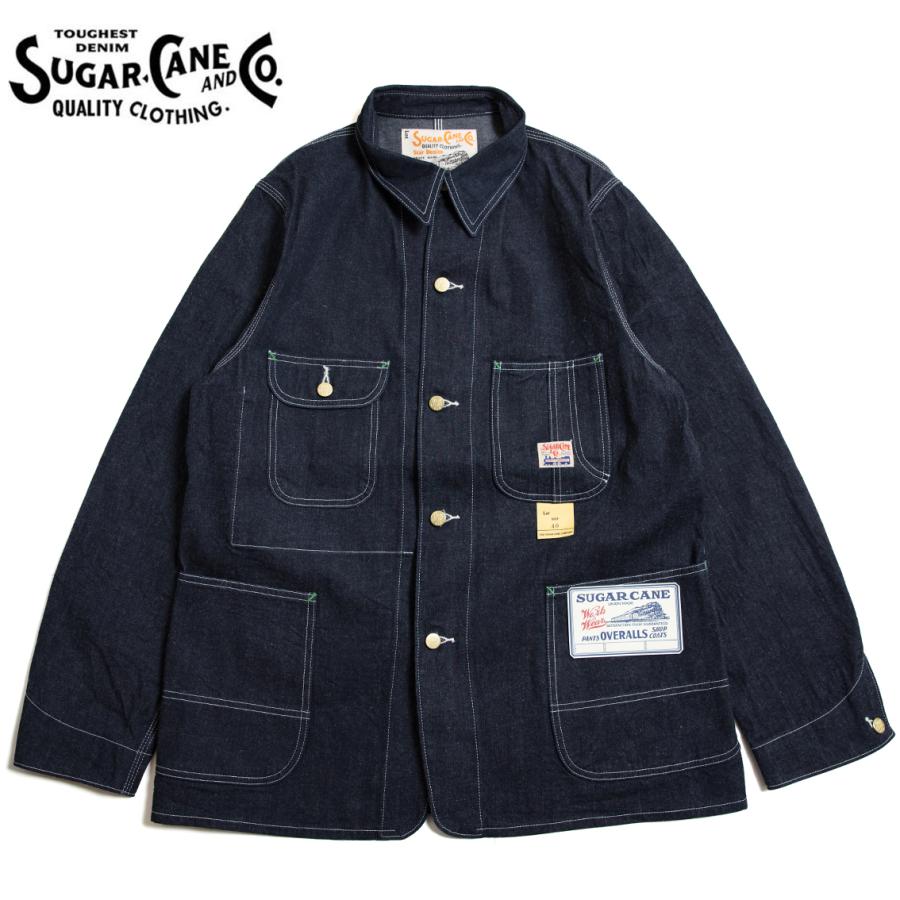 SUGAR CANE シュガーケーン 11oz. BLUE DENIM WORK COAT ブルー デニム