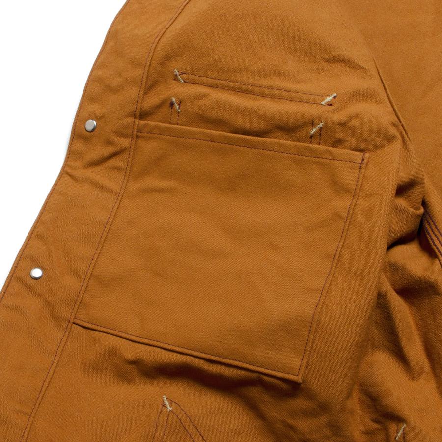 At Last&Co ブラウンダックワークジャケット At Last&Co ブラウン