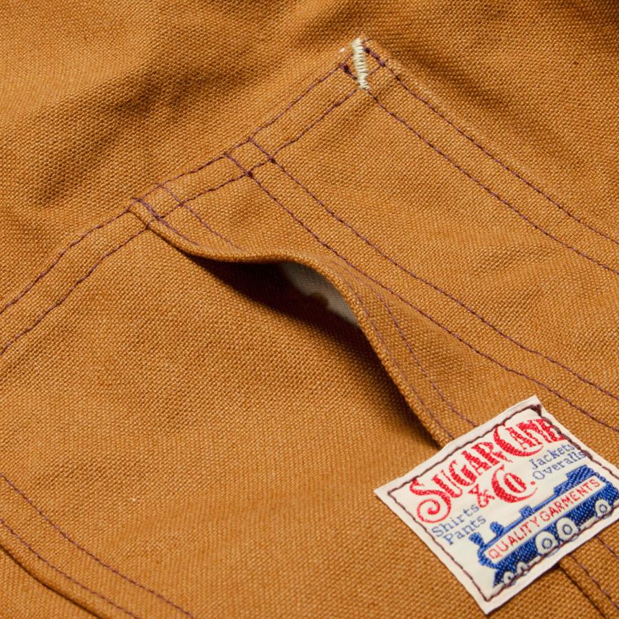 SUGAR CANE シュガーケーン 13oz. BROWN DUCK WORK COAT ブラウン