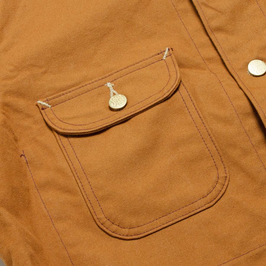 SUGAR CANE シュガーケーン 13oz. BROWN DUCK WORK COAT ブラウン