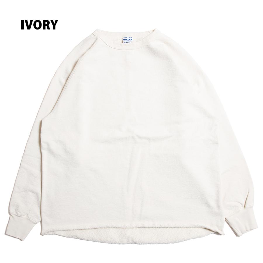 WALLA WALLA SPORT ワラワラスポーツ 13oz CREW SWEAT SHIRT クルーネック スウェット 日本製_1
