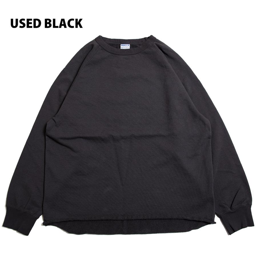 WALLA WALLA SPORT ワラワラスポーツ 13oz CREW SWEAT SHIRT クルーネック スウェット 日本製_3