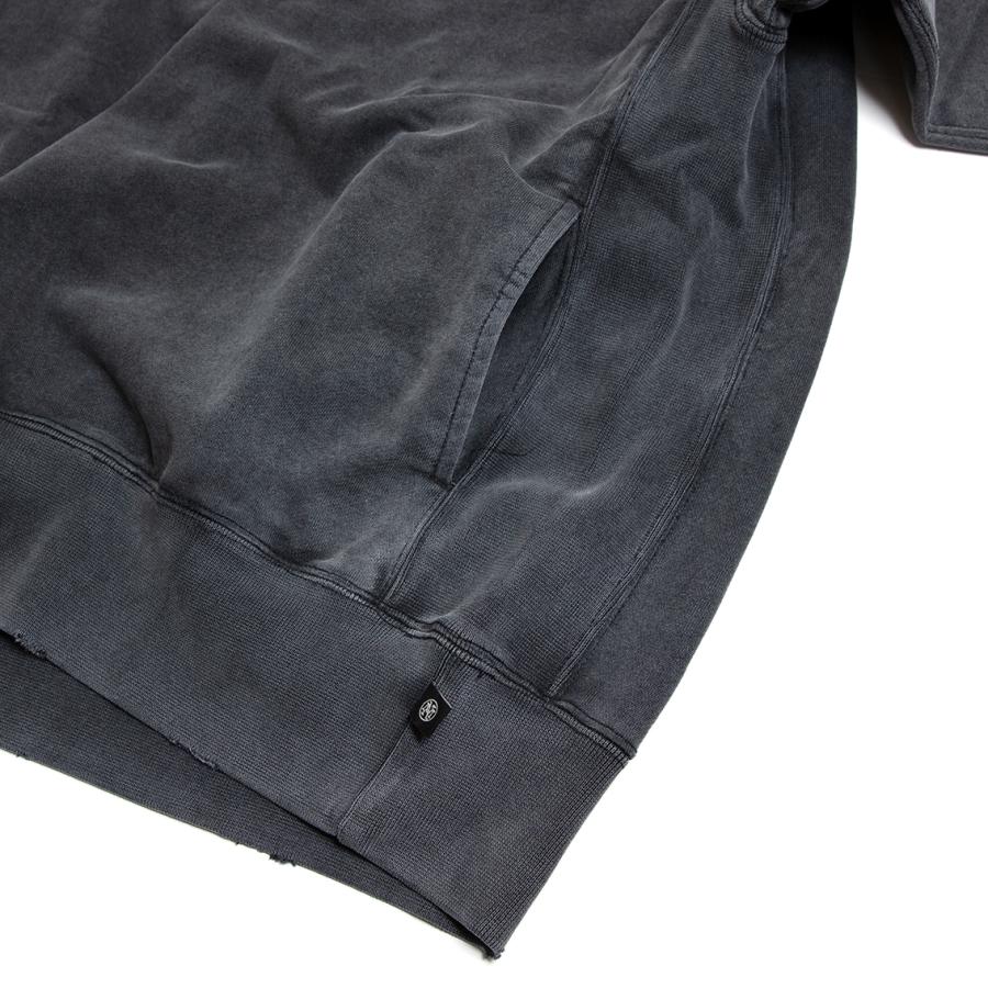 【セール30%OFF】 MAGIC NUMBER マジック ナンバー XV DAMEGE CREW SEWAT バックプリント ダメージ加工 クルーネック スウェット