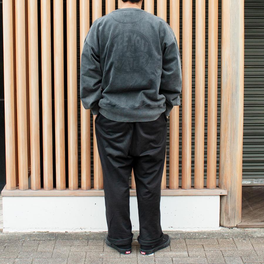 【セール30%OFF】 MAGIC NUMBER マジック ナンバー XV DAMEGE CREW SEWAT バックプリント ダメージ加工 クルーネック スウェット