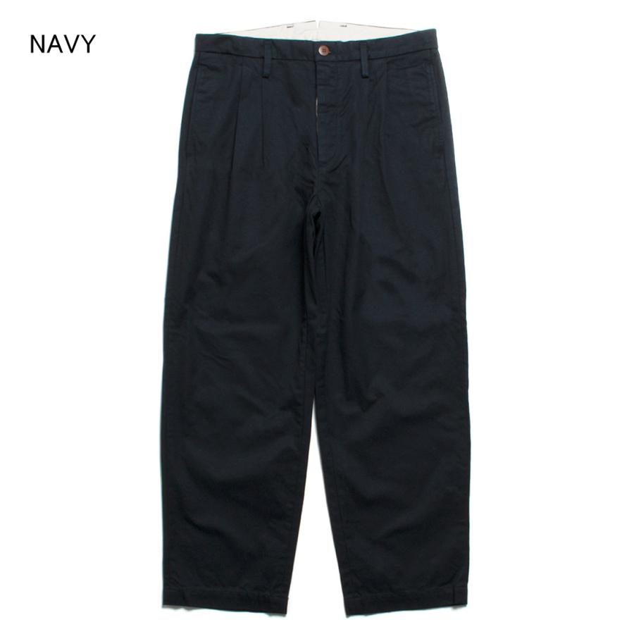 【セール20%OFF】 SEUVAS ソウバス CHINO 2TUCK TROUSERS 2タックチノパンツ SV24A-018_3