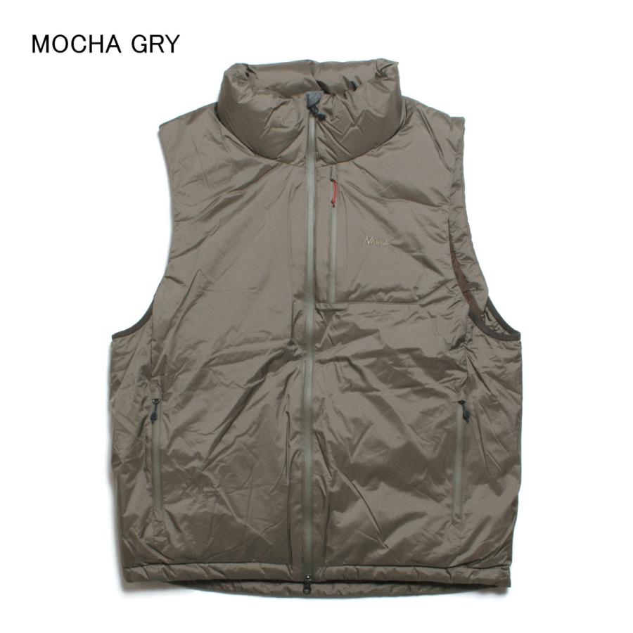 NANGA（ナンガ） AURORA TEX STAND COLLAR DOWN VEST オーロラス
