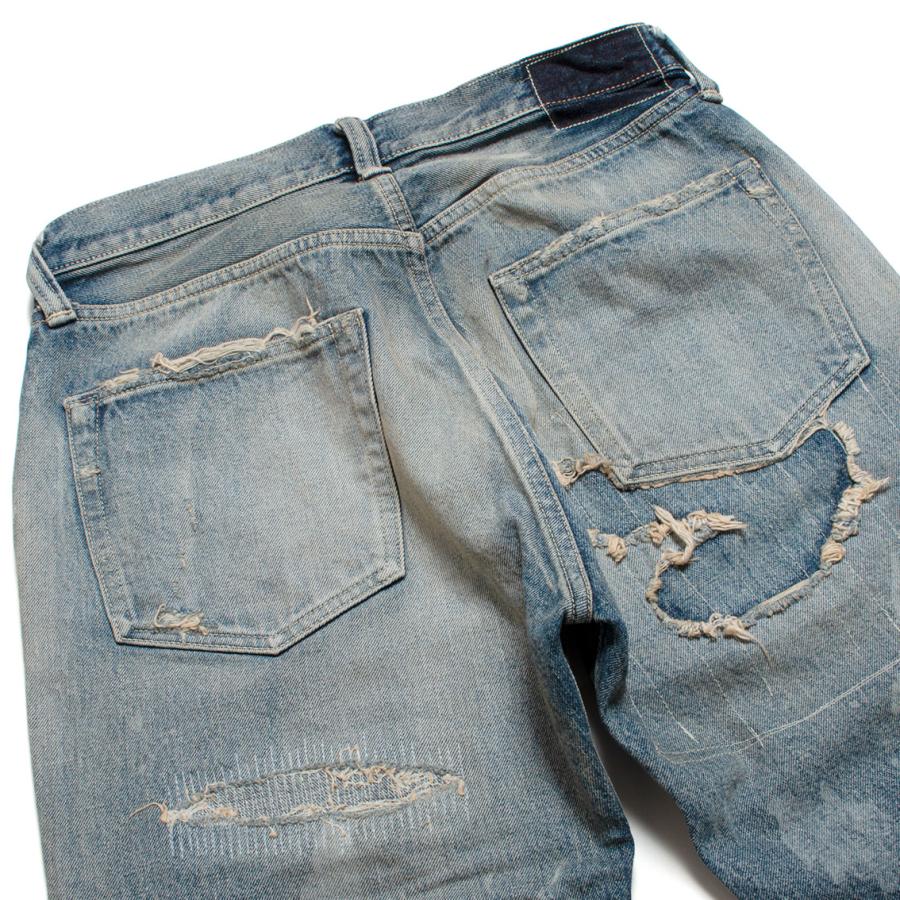SUGAR CANE シュガーケーン 14.25oz. DENIM 1947 REMAKE AGED MODEL (REGULAR STRAIGHT) デニムパンツ SC41947SRの画像
