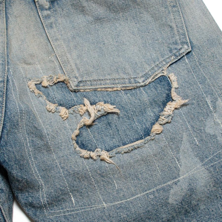 SUGAR CANE シュガーケーン 14.25oz. DENIM 1947 REMAKE AGED MODEL (REGULAR STRAIGHT) デニムパンツ SC41947SRの画像