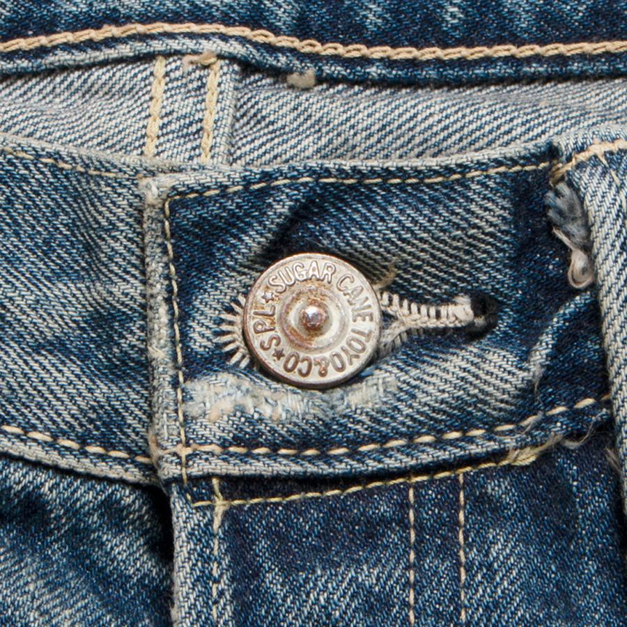 SUGAR CANE シュガーケーン 14.25oz. DENIM 1947 REMAKE AGED MODEL (REGULAR STRAIGHT) デニムパンツ SC41947SRの画像