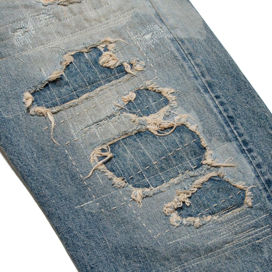 SUGAR CANE シュガーケーン 14.25oz. DENIM 1947 REMAKE AGED MODEL (REGULAR STRAIGHT) デニムパンツ SC41947SRの画像