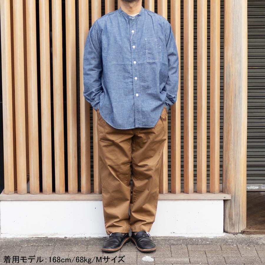 【USA製】ポストオーバーオールズ コットンシャンブレーカバーオール M ポストオーバーオールズ、第一次世界大戦期“幻”の米軍ウェアを復刻した