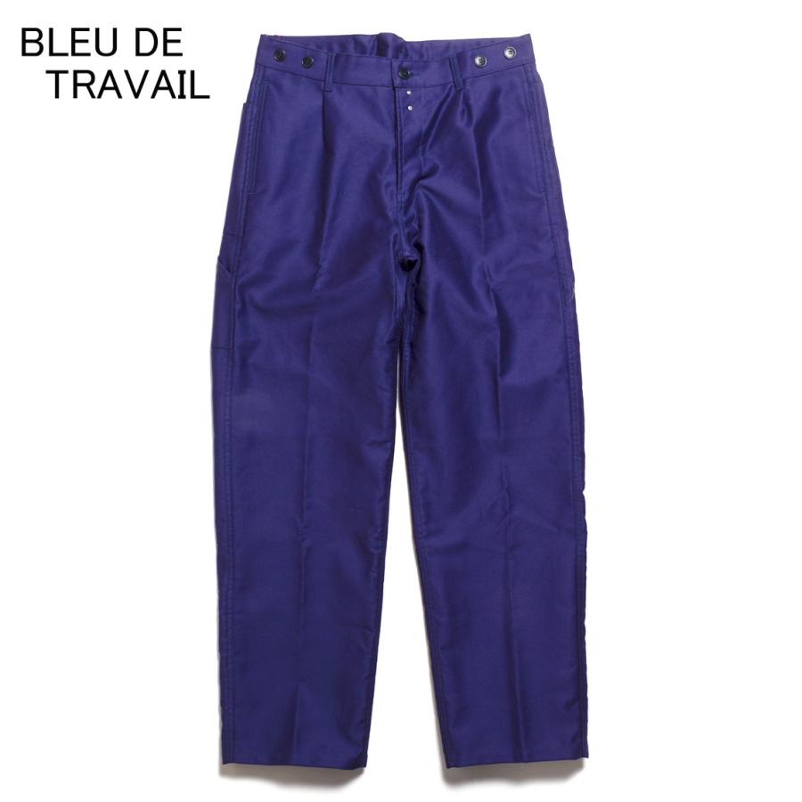 LE TRAVAILLEUR GALLICEモールスキンパンツ ネイビー LE TRAVAILLEUR GALLICE ル トラヴァイユール ガリス PANTALON