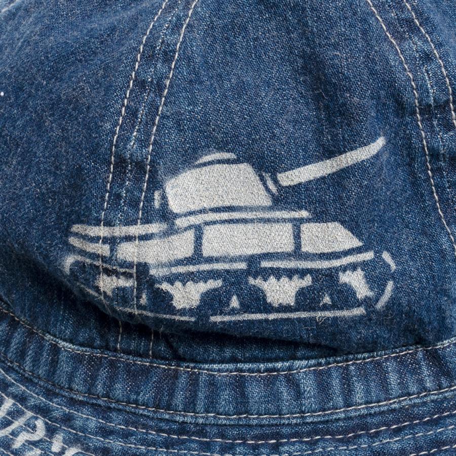 BUZZ RICKSON'S バズリクソンズ HAT, WORKING, DENIM VINTAGE WASHED