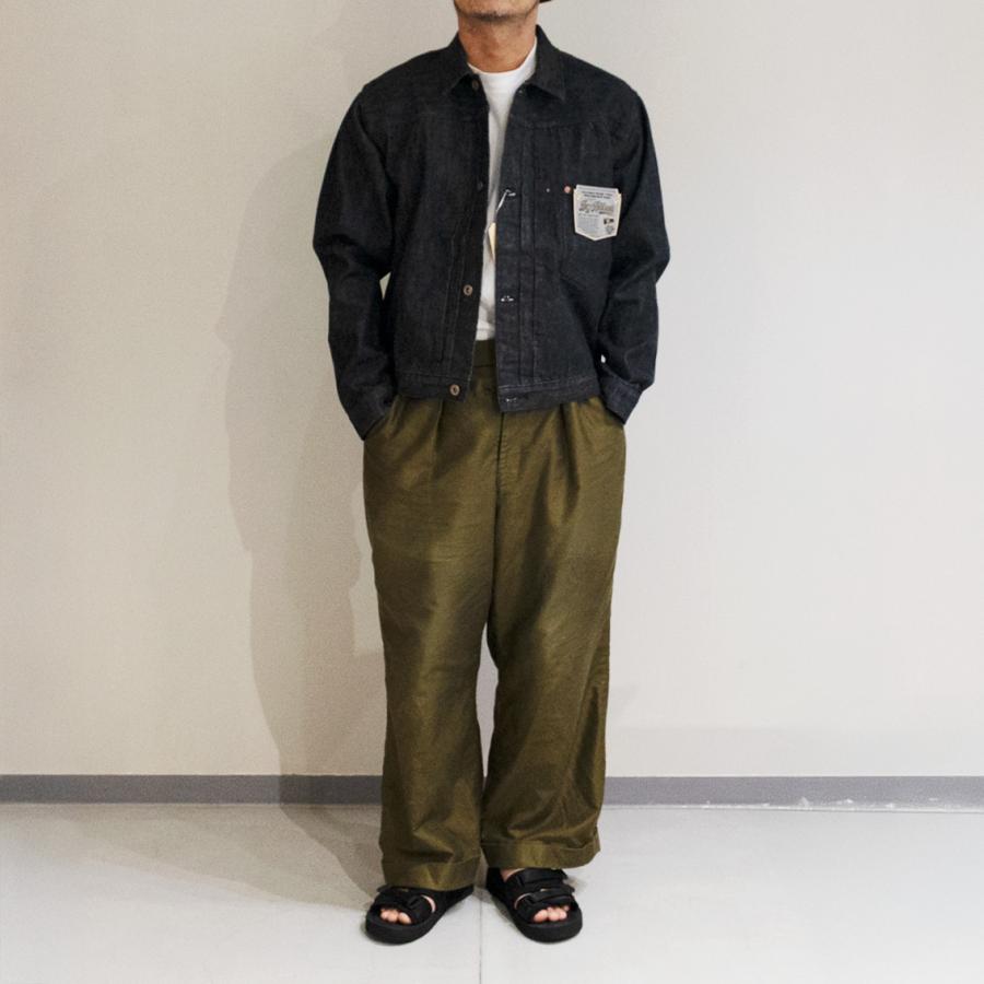 バズリクソンズ　大戦モデルデニムジャケット　42 BUZZ RICKSON'S バズリクソンズ WORLD WAR II BLACK DENIM BLOUSE 大戦