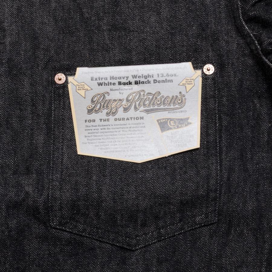 BUZZ RICKSON'S バズリクソンズ WORLD WAR II BLACK DENIM BLOUSE 大戦