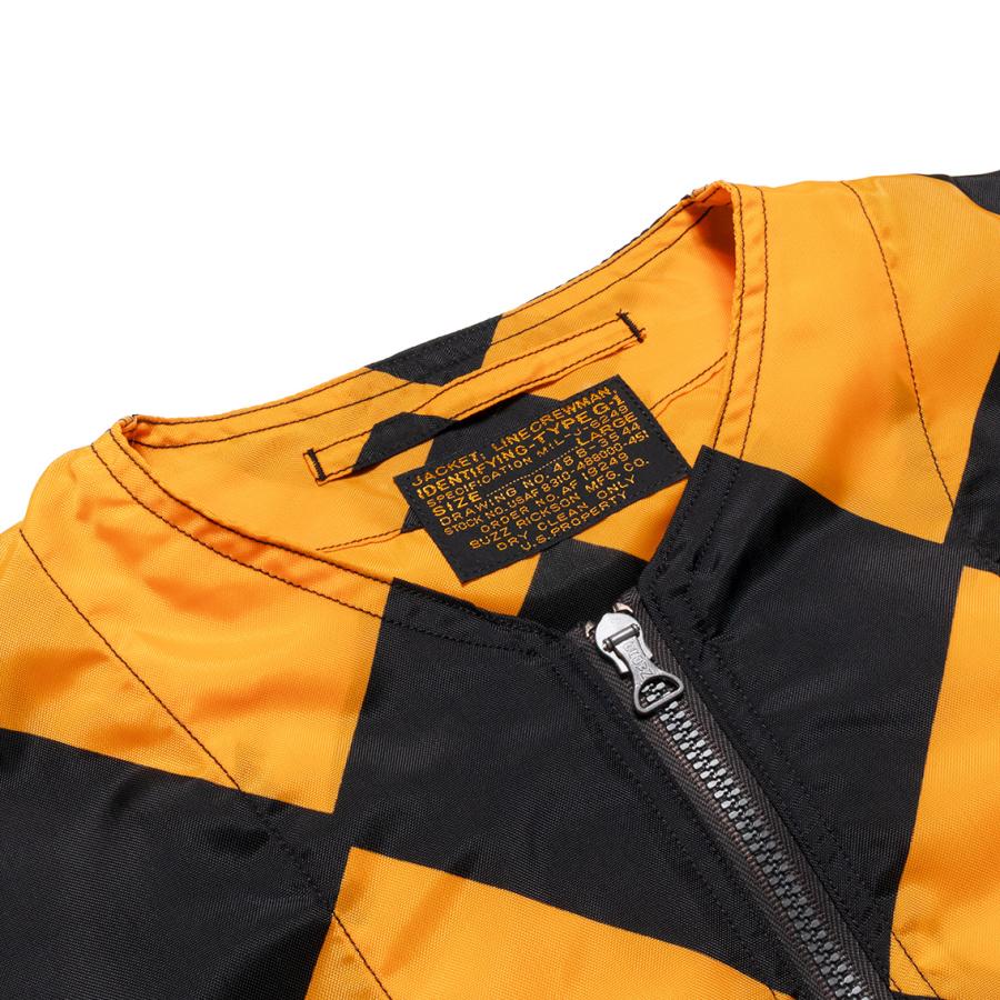 G-1 ラインクルーマンジャケット オレンジ BUZZ RICKSON'S